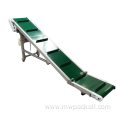 Assembly Line Industrial Transfer Green PVC Belt Conveyor